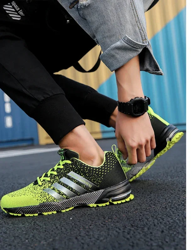 Estilo, Conforto e Versatilidade – Tênis Casuais Unissex Respiráveis, Perfeitos para Caminhar, Correr e Arrasar no Dia a Dia!
