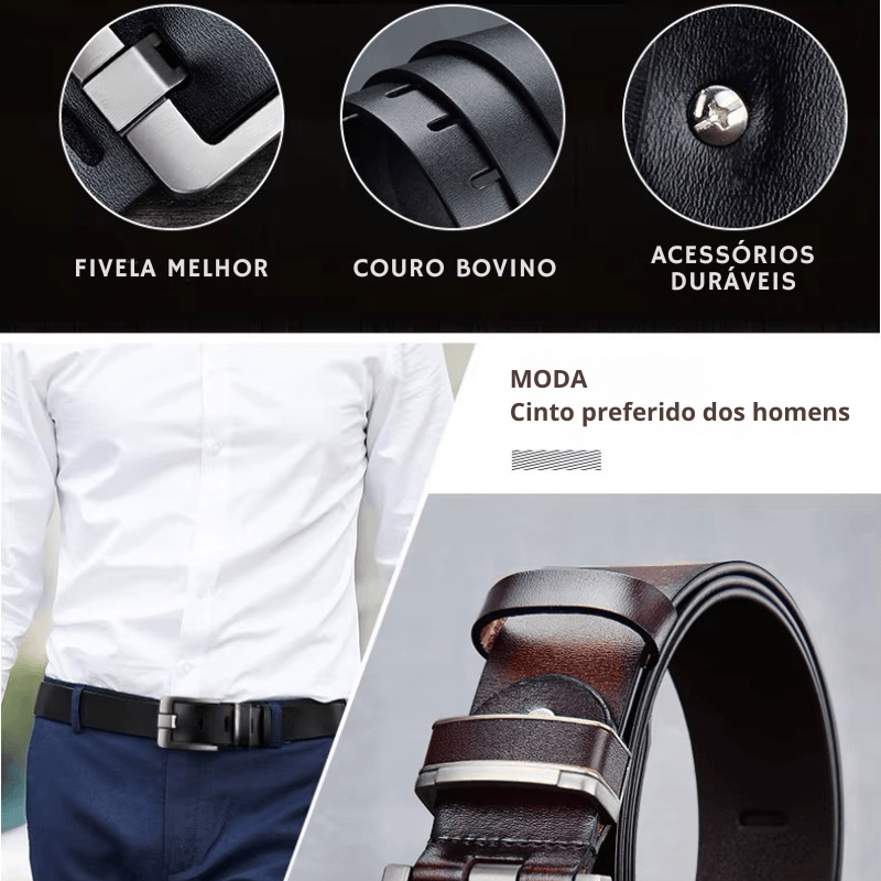 Estilo e Classe na Cintura - Alta Qualidade em Cada Detalhe