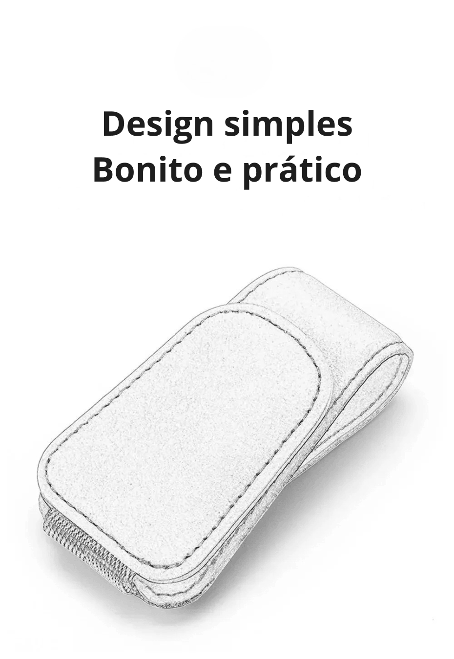 Organização com Estilo: Suporte Magnético de Couro para Óculos no Quebra Sol do Carro – Prático, Elegante e Universal!