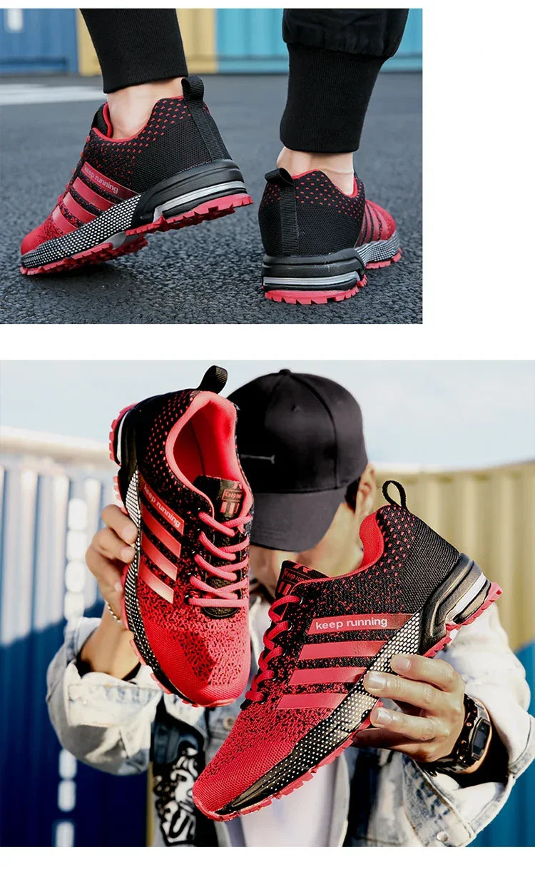 Estilo, Conforto e Versatilidade – Tênis Casuais Unissex Respiráveis, Perfeitos para Caminhar, Correr e Arrasar no Dia a Dia!