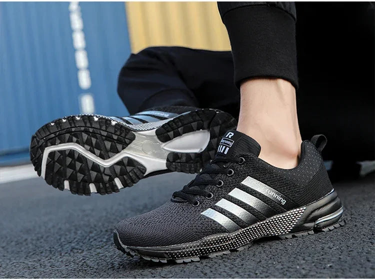 Estilo, Conforto e Versatilidade – Tênis Casuais Unissex Respiráveis, Perfeitos para Caminhar, Correr e Arrasar no Dia a Dia!