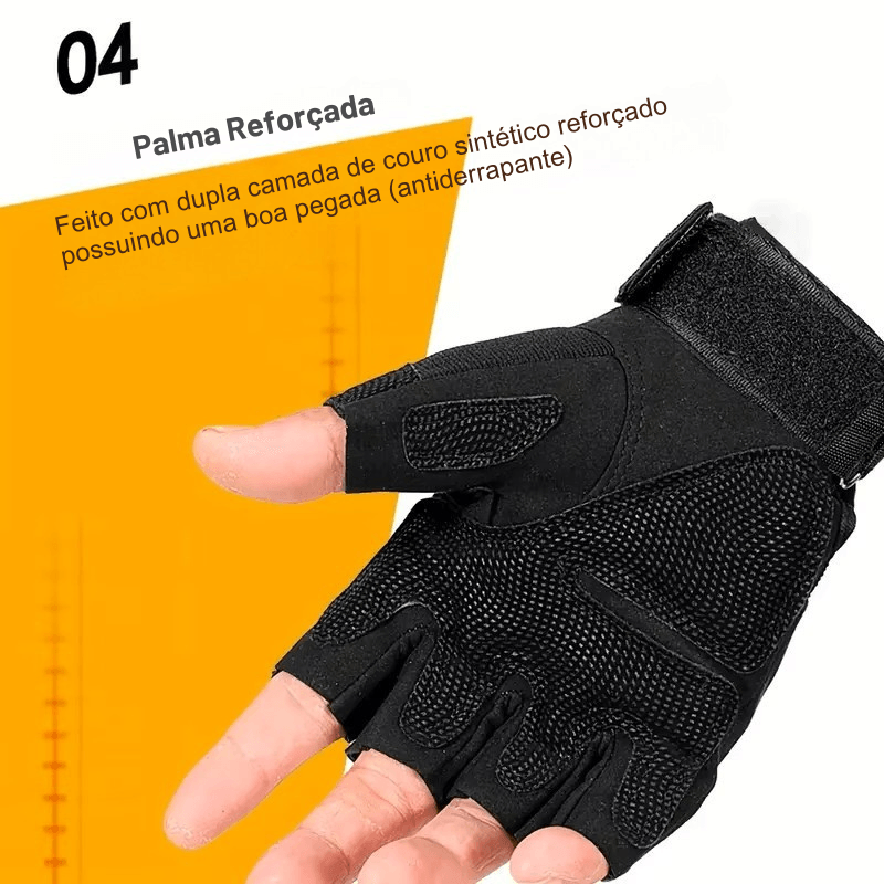 Luvas Sem Dedos Que Todo Aventureiro Está Usando – Perfeitas para Tiro, Airsoft, Ciclismo e Muito Mais!