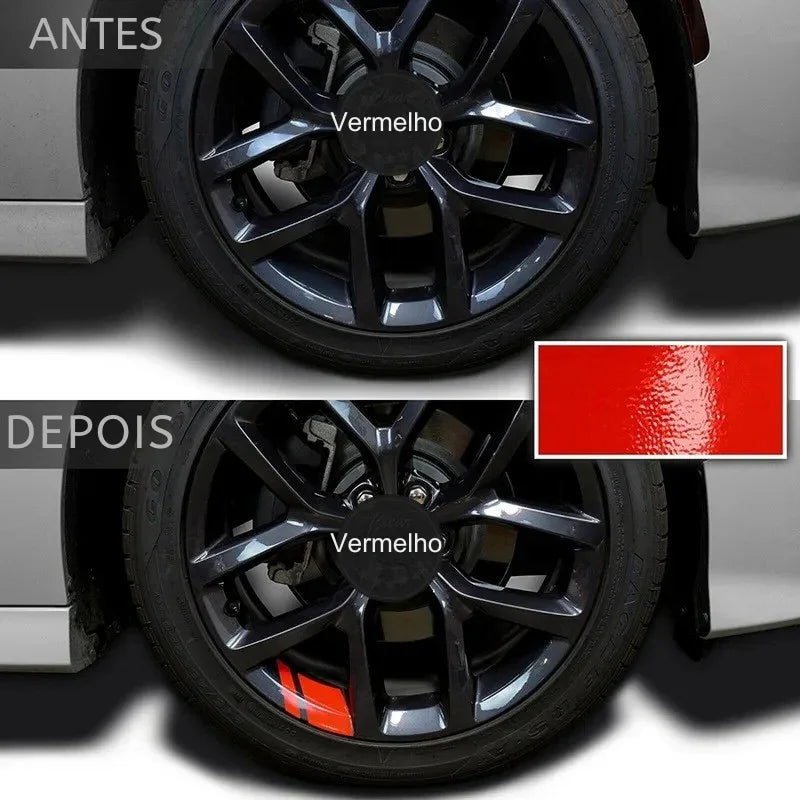 Transforme Suas Rodas com Estilo - 5 Adesivos Reflexivos para Rodas Dodge, Jeep, Chrysler e Esportivos!