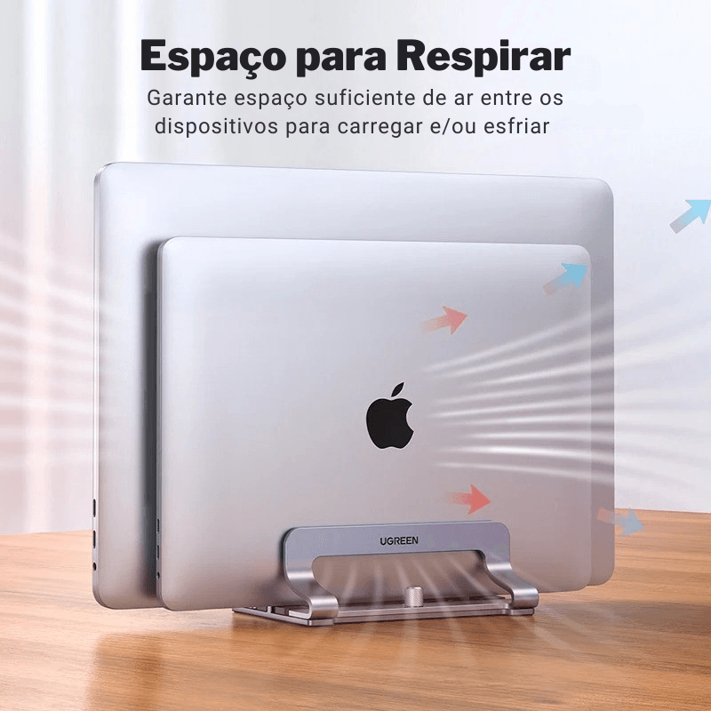 Suporte Vertical para Celulares, Ipads, Tablets, Notebooks, Livros/Cadernos e MacBooks