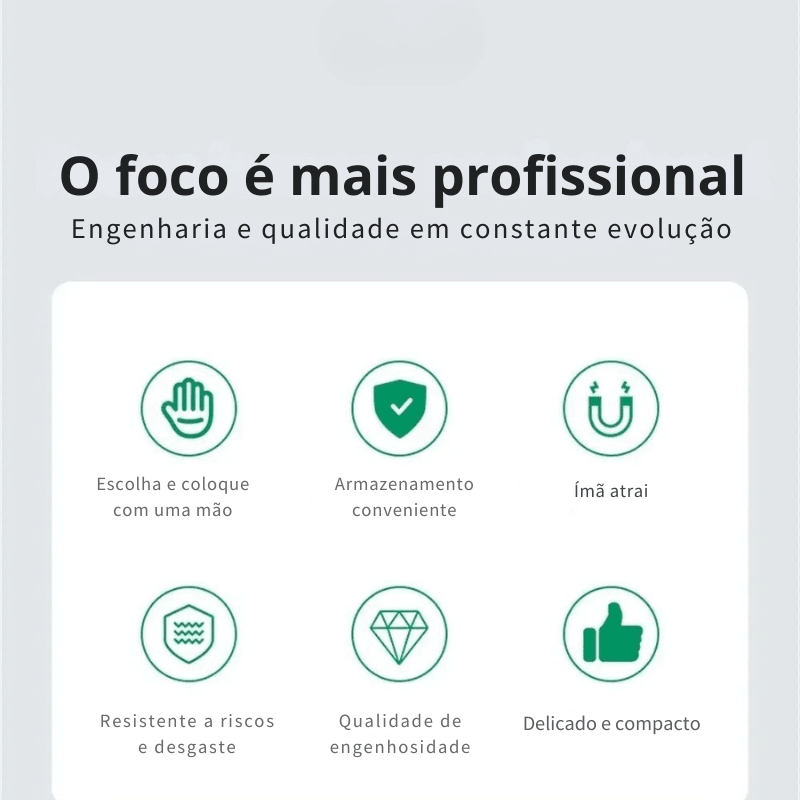 Organização com Estilo: Suporte Magnético de Couro para Óculos no Quebra Sol do Carro – Prático, Elegante e Universal!