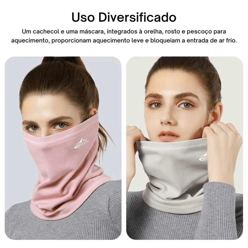O Acessório de Inverno Queridinho dos Esportistas: Bandana Térmica Unissex Ideal para Corrida, Ciclismo, Snowboard e Muito Mais!