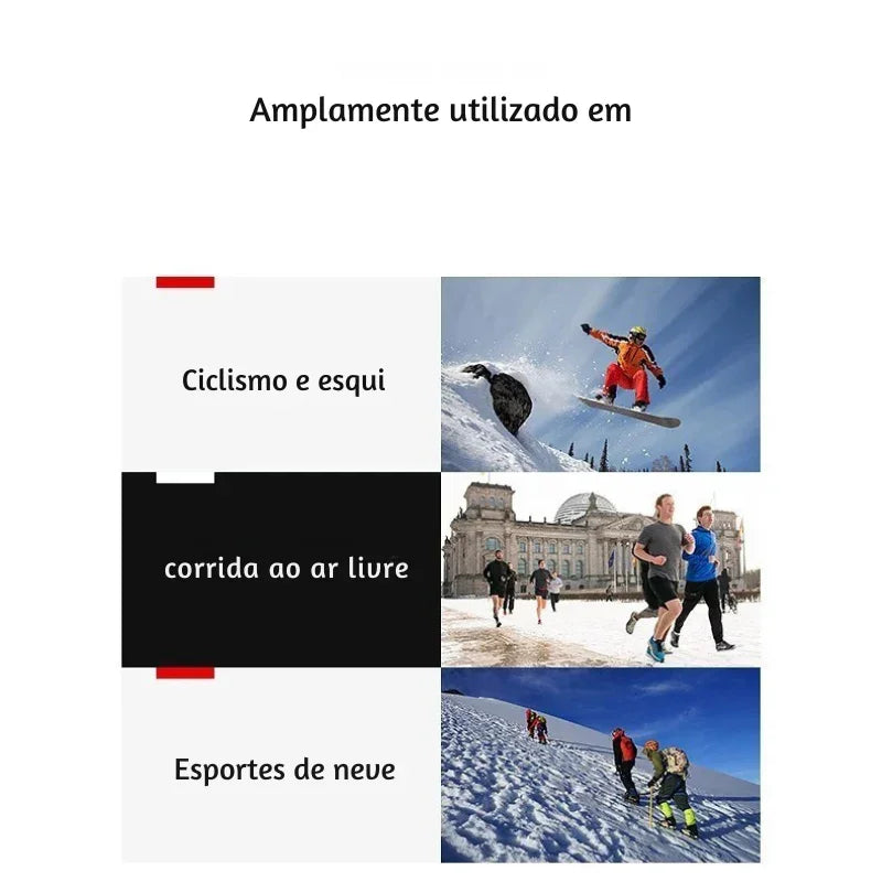 Balaclava Térmica de Lã – Proteção Total Contra Frio, Vento e Poeira para Motociclismo, Esqui e Aventuras de Inverno