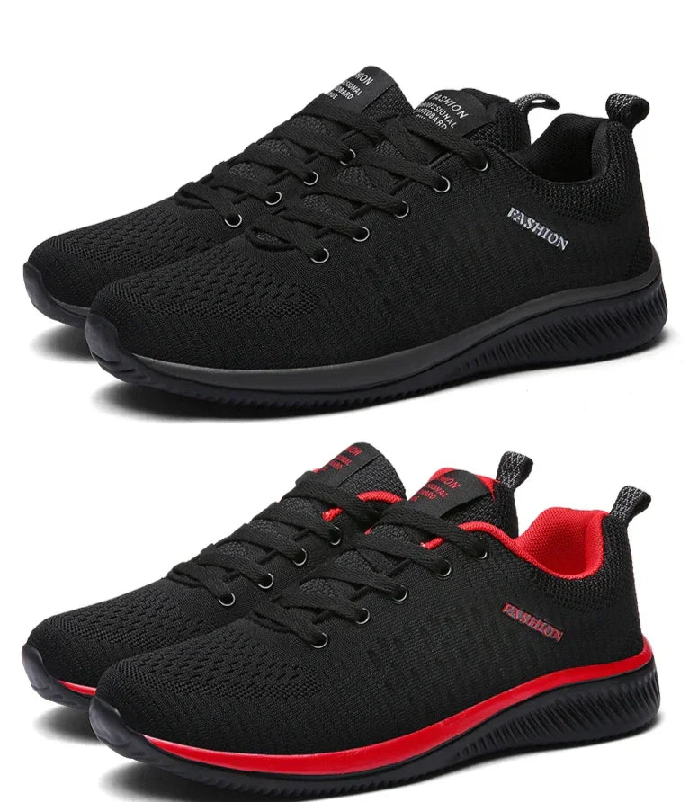 Tênis Masculino de Corrida e Caminhada – Leve, Respirável e com Estilo Esportivo para o Dia Todo!
