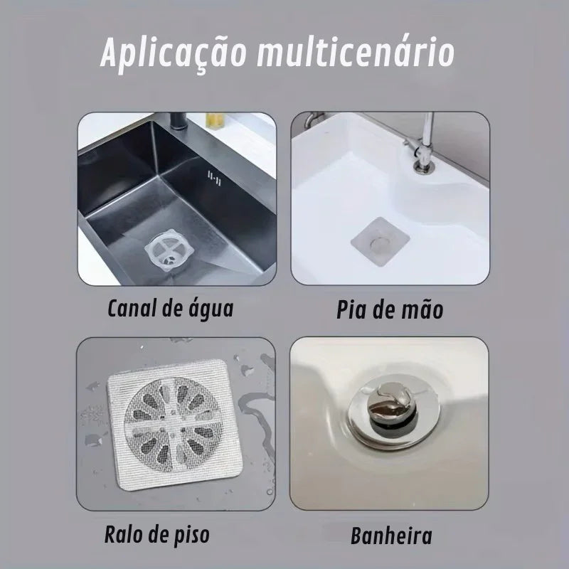 Adeus Ralos Entupidos! Descubra os Coletores de Cabelo Adesivos Que Salvam Seu Banheiro em Segundos!