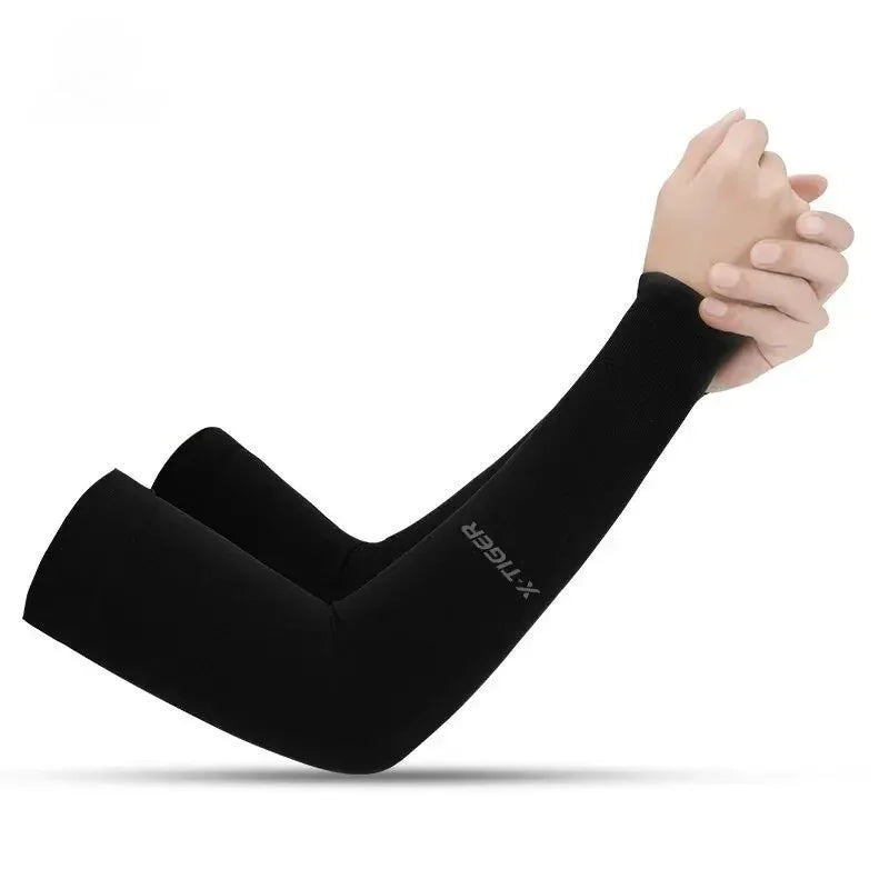 Mangas Térmicas Unissex: Proteção Solar, Frescor Instantâneo e Conforto Total para Ciclismo, Corrida e Esportes ao Ar Livre!