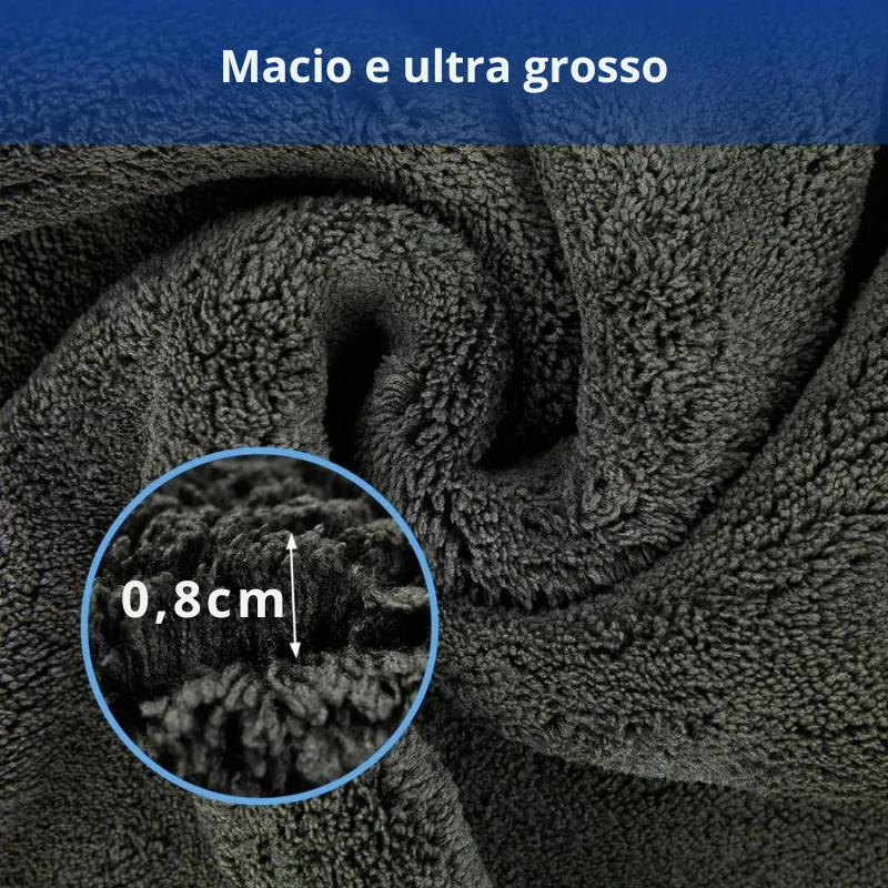 “A Toalha de Microfibra que Deixa Seu Carro com Brilho de Showroom – Secagem, Limpeza e Polimento em um Só Produto!”