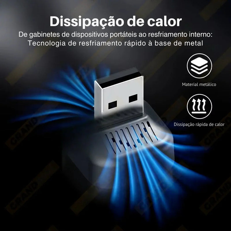 Adaptador CarPlay 2 em 1 Sem Fio – Conexão Rápida e Inteligente para Android e iPhone