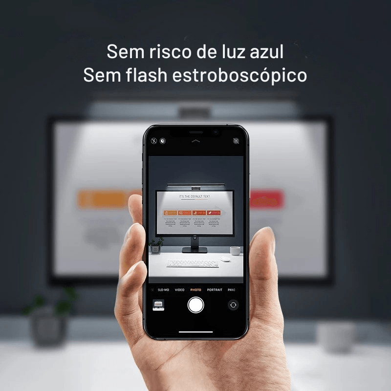 Transforme Seu Espaço de Estudo com Esta Luz de Monitor Inteligente – Mais Conforto, Menos Cansaço!