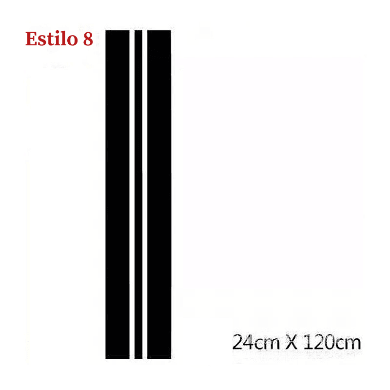 Transforme o Visual do Seu Carro com Estilo: Adesivo de Faixa Personalizada para um Design Exclusivo e Imponente!