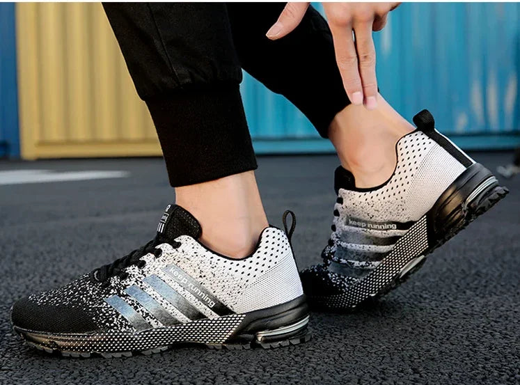 Estilo, Conforto e Versatilidade – Tênis Casuais Unissex Respiráveis, Perfeitos para Caminhar, Correr e Arrasar no Dia a Dia!