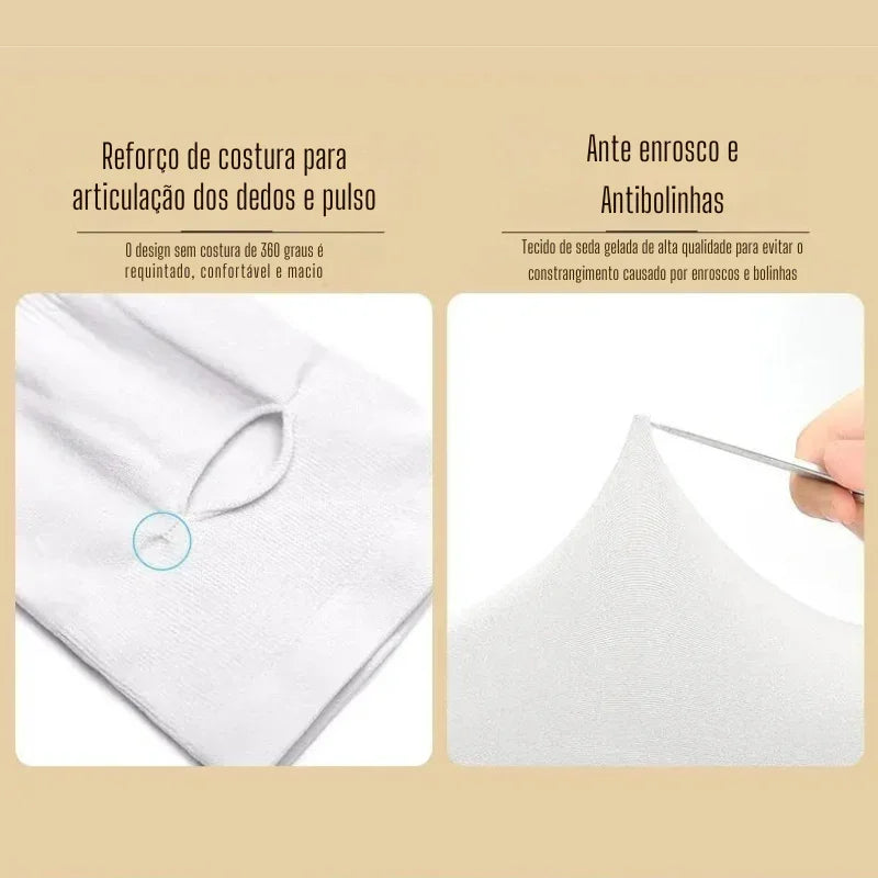 Mangas Térmicas Unissex: Proteção Solar, Frescor Instantâneo e Conforto Total para Ciclismo, Corrida e Esportes ao Ar Livre!