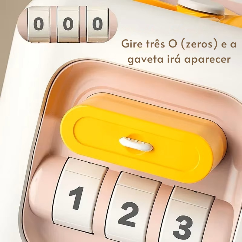 Descubra o Cubo 6 em 1 — o brinquedo sensorial que estimula a curiosidade, coordenação e aprendizado do seu bebê de forma divertida e educativa!