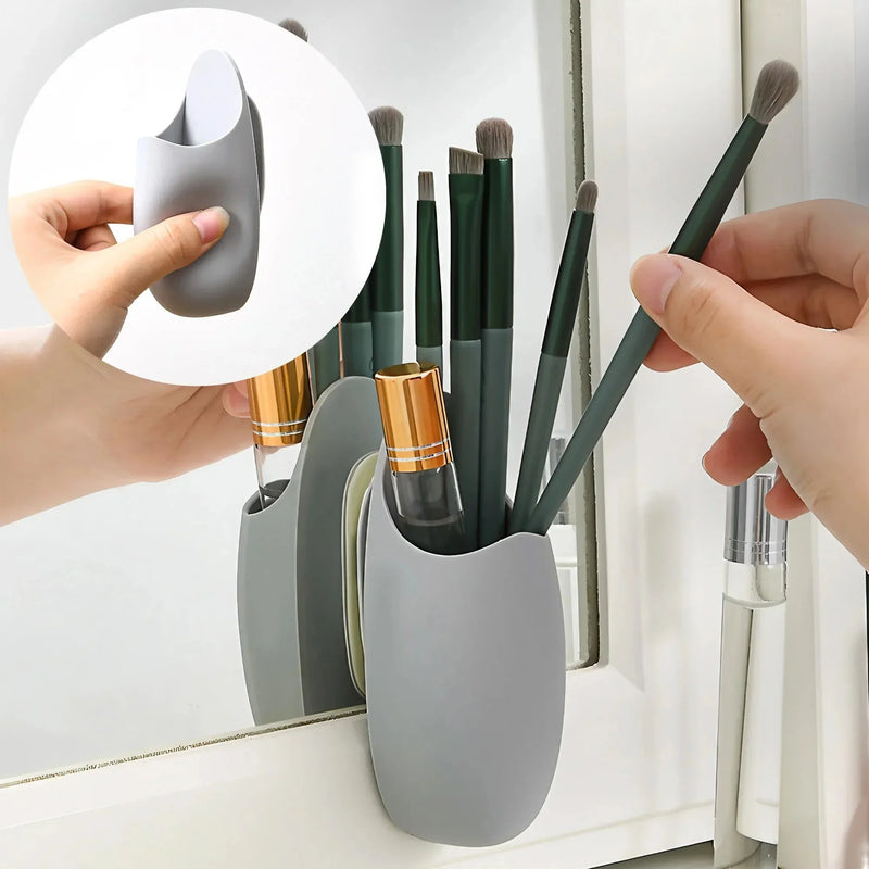 Suporte Multifuncional de Silicone: Armazene Escovas Elétricas, Utensílios e Muito Mais com Praticidade e Estilo!