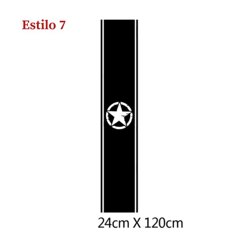 Transforme o Visual do Seu Carro com Estilo: Adesivo de Faixa Personalizada para um Design Exclusivo e Imponente!