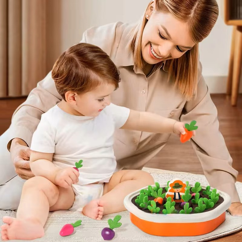 O Brinquedo Educativo de Puxar Cenouras - Diversão inteligente que ensina e encanta!