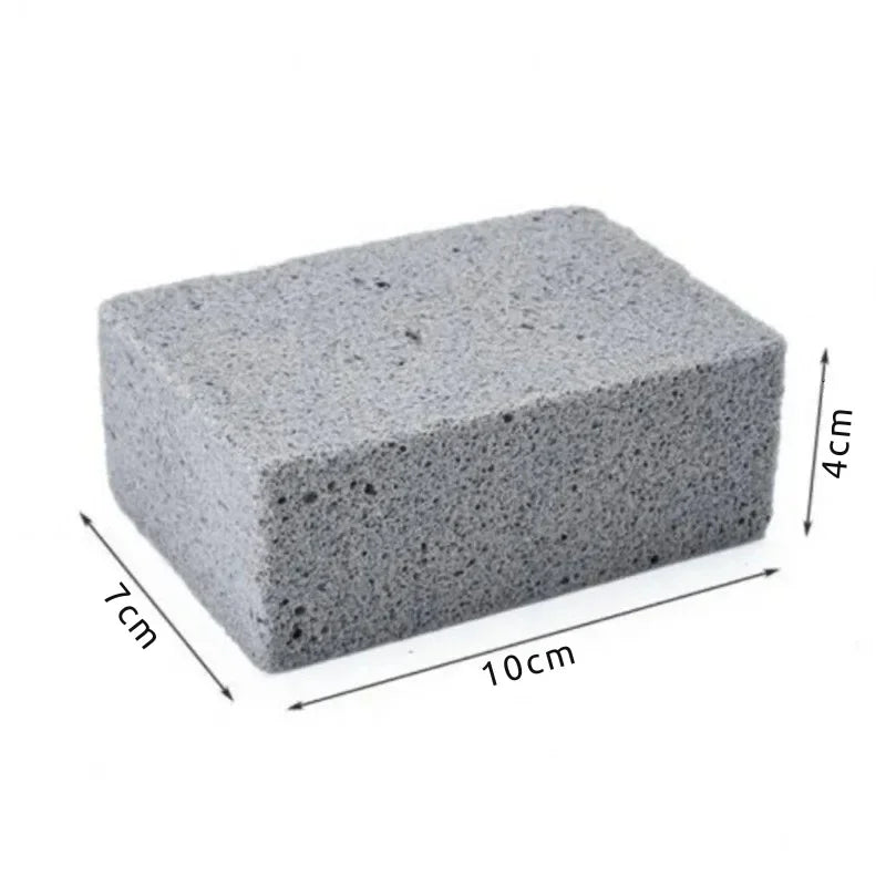 Escova de Pedra para Churrasqueira – Limpeza Profunda e Sem Esforço para Grelhas, Cozinha ao Ar Livre e Acessórios de Churrasco!