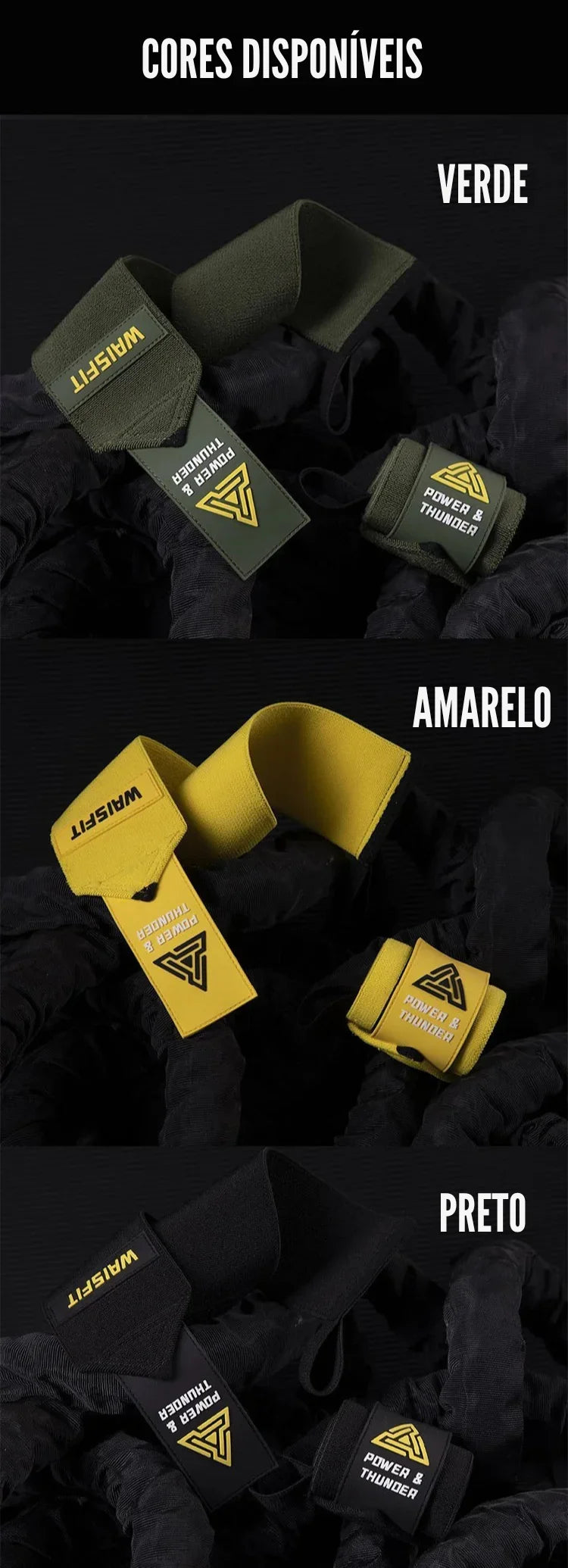 Proteja Seus Pulsos com Força Máxima: A Pulseira (Straps) Ideal para Supino Pesado e Treinos Intensos de Alto Desempenho!
