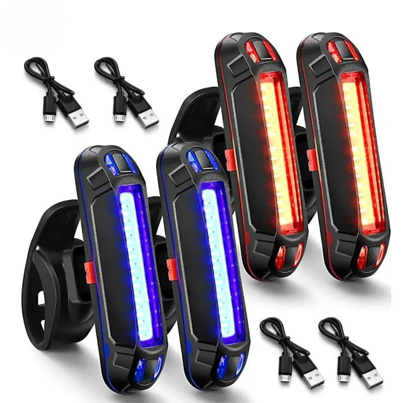 Aumente Sua Segurança à Noite: Luz Traseira LED Recarregável à Prova d’Água com Alerta de Alta Visibilidade para Ciclistas!