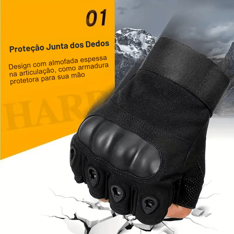 Luvas Sem Dedos Que Todo Aventureiro Está Usando – Perfeitas para Tiro, Airsoft, Ciclismo e Muito Mais!