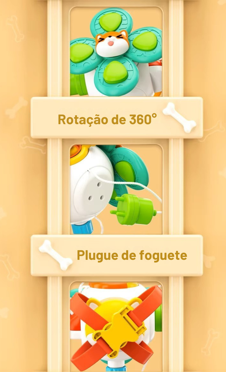 Cubo Sensorial: o brinquedo educativo que estimula a curiosidade, coordenação e criatividade do seu bebê em cada movimento!