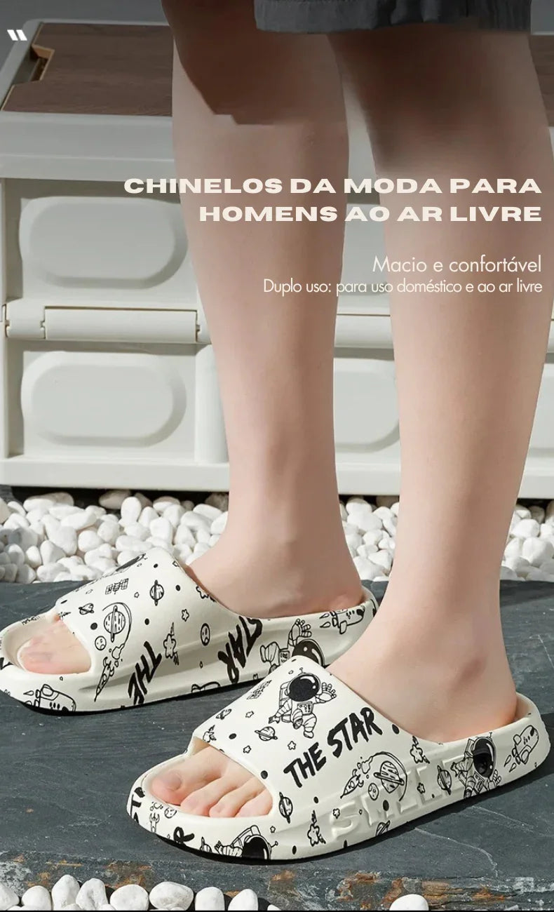 Chinelos Antiderrapantes Premium – Conforto e Segurança para Seus Pés no Banheiro, Chuveiro ou em Casa, Perfeitos para o Verão!