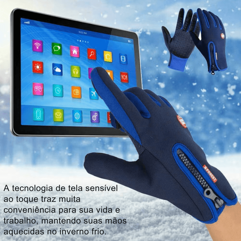Uma Só Luva, Todas as Aventuras: Térmica, Impermeável e Perfeita para Esportes de Inverno!