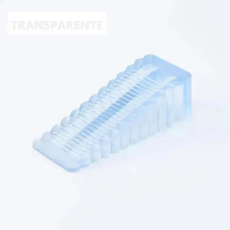 Trave com Segurança e Estilo! Batente de Porta em Silicone Anti Vento para Casa e Escritório – Firmeza sem Danos!