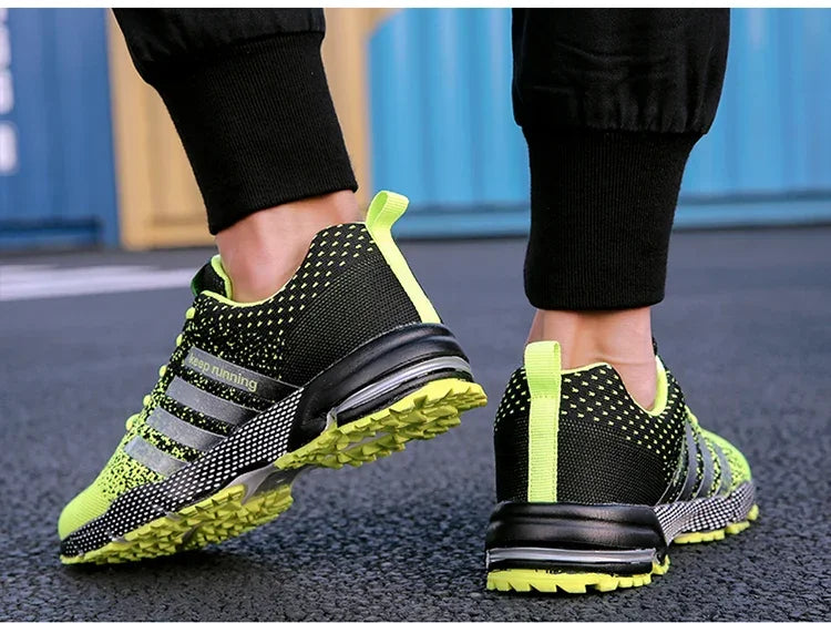 Estilo, Conforto e Versatilidade – Tênis Casuais Unissex Respiráveis, Perfeitos para Caminhar, Correr e Arrasar no Dia a Dia!