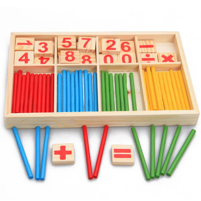 Aprender Brincando: o brinquedo educativo de madeira que ensina cores, formas, números e coordenação de um jeito divertido!