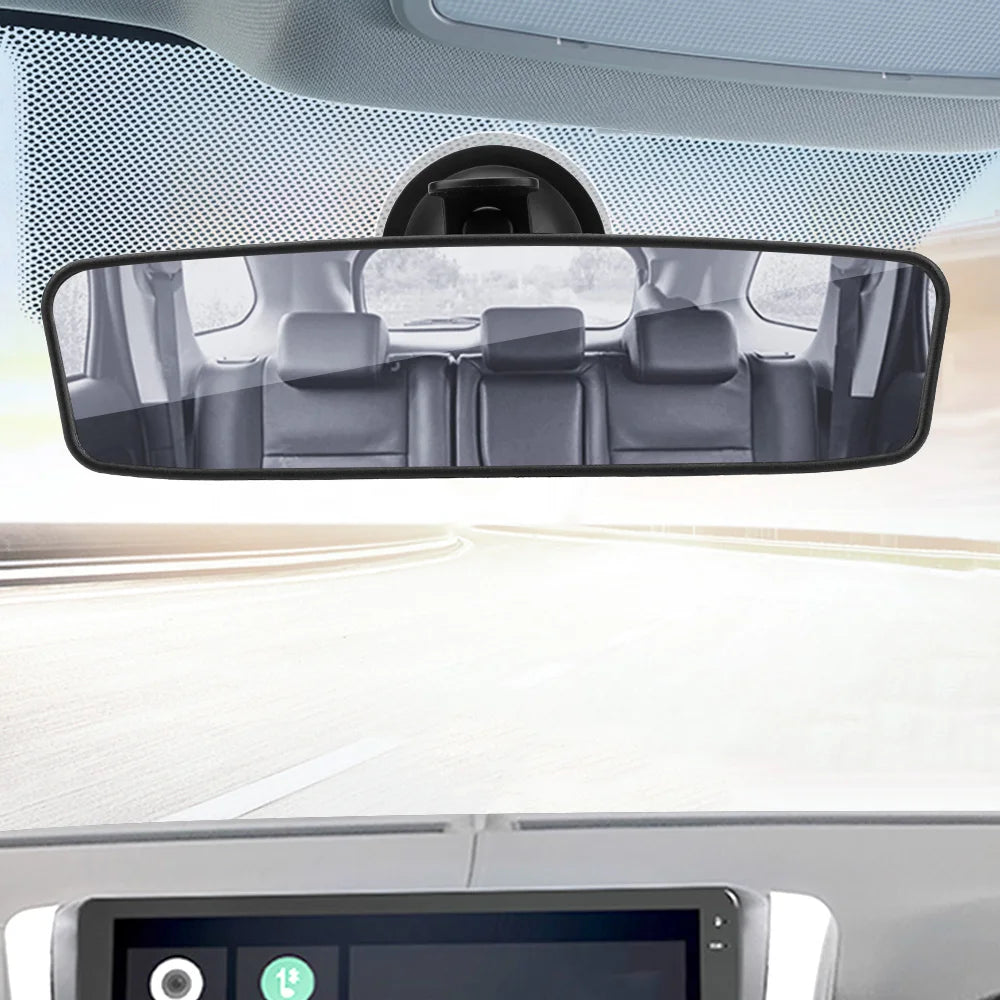 Mais Controle e Visibilidade no Volante: Espelho Retrovisor Interno com Giro 360° e Ajuste Inteligente!