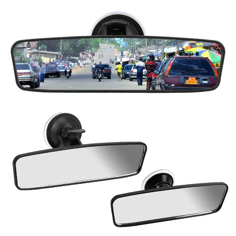 Mais Controle e Visibilidade no Volante: Espelho Retrovisor Interno com Giro 360° e Ajuste Inteligente!