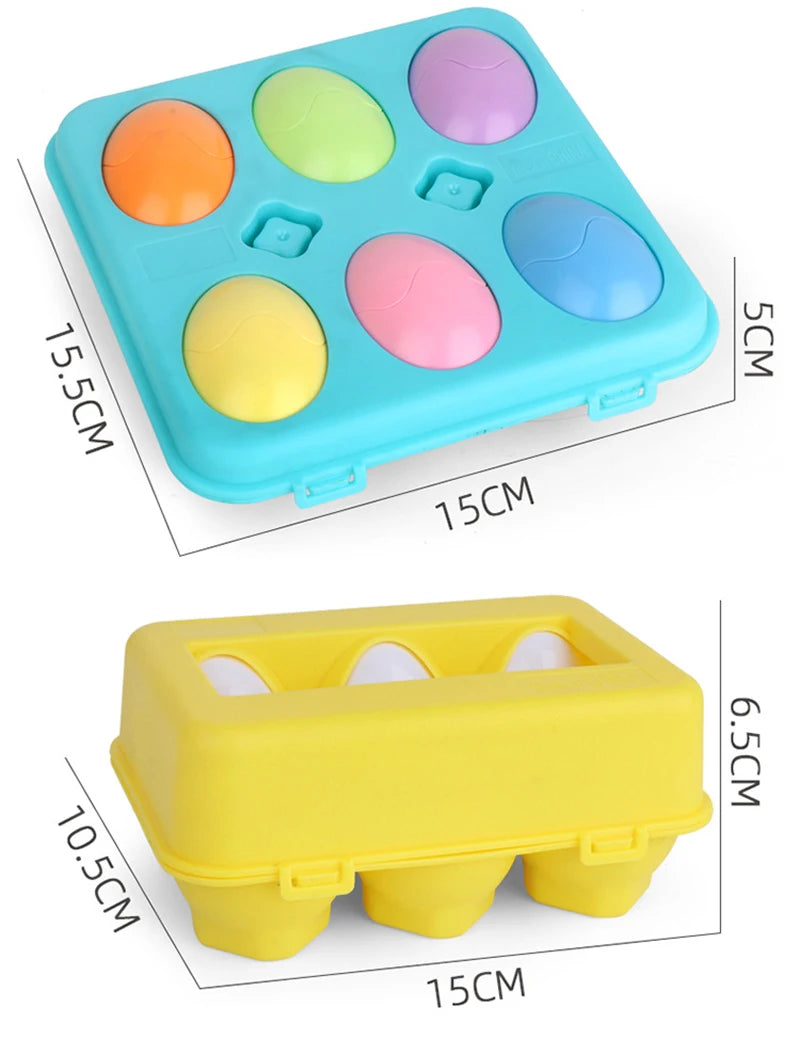 Ovos Mágicos da Aprendizagem: o brinquedo educativo que ensina formas, cores e raciocínio de um jeito divertido!