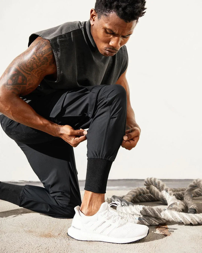 Calças Esportivas Camufladas Masculinas — Leves, Elásticas e de Secagem Rápida para Treinos com Liberdade Total!