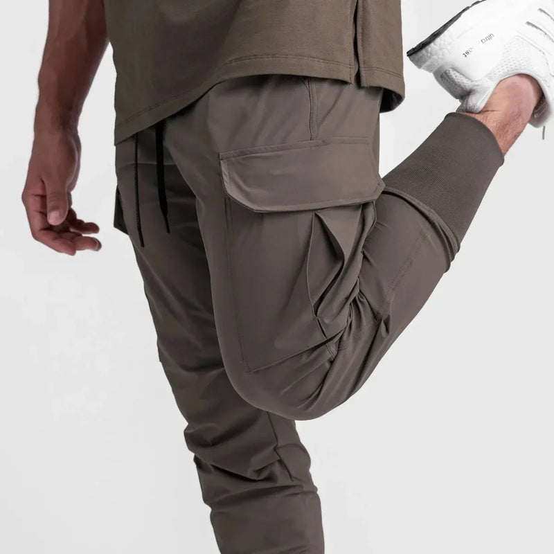 Calças Esportivas Camufladas Masculinas — Leves, Elásticas e de Secagem Rápida para Treinos com Liberdade Total!
