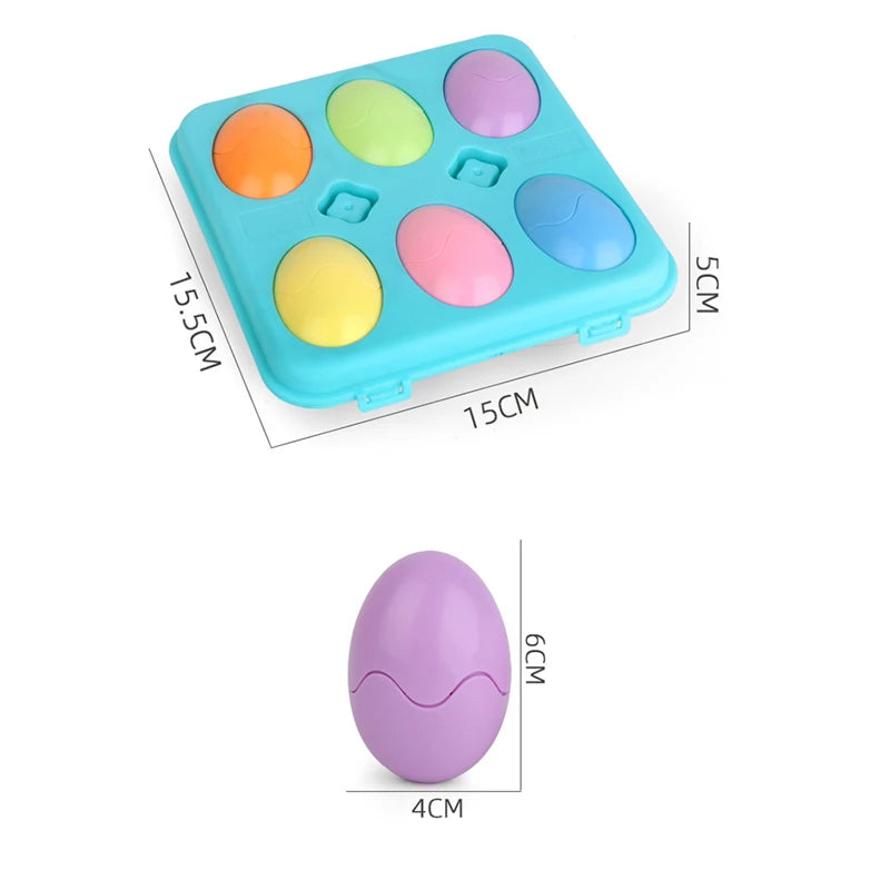 Ovos Mágicos da Aprendizagem: o brinquedo educativo que ensina formas, cores e raciocínio de um jeito divertido!