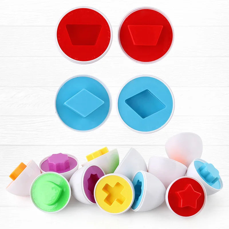 Ovos Mágicos da Aprendizagem: o brinquedo educativo que ensina formas, cores e raciocínio de um jeito divertido!