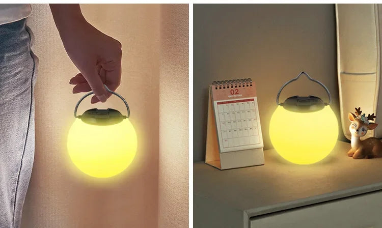 Lanterna Recarregável 3 em 1: Iluminação Quente e Potente Para Acampamentos, Trilhas e Aventuras — À Prova D'Água e Pronta Para Tudo!