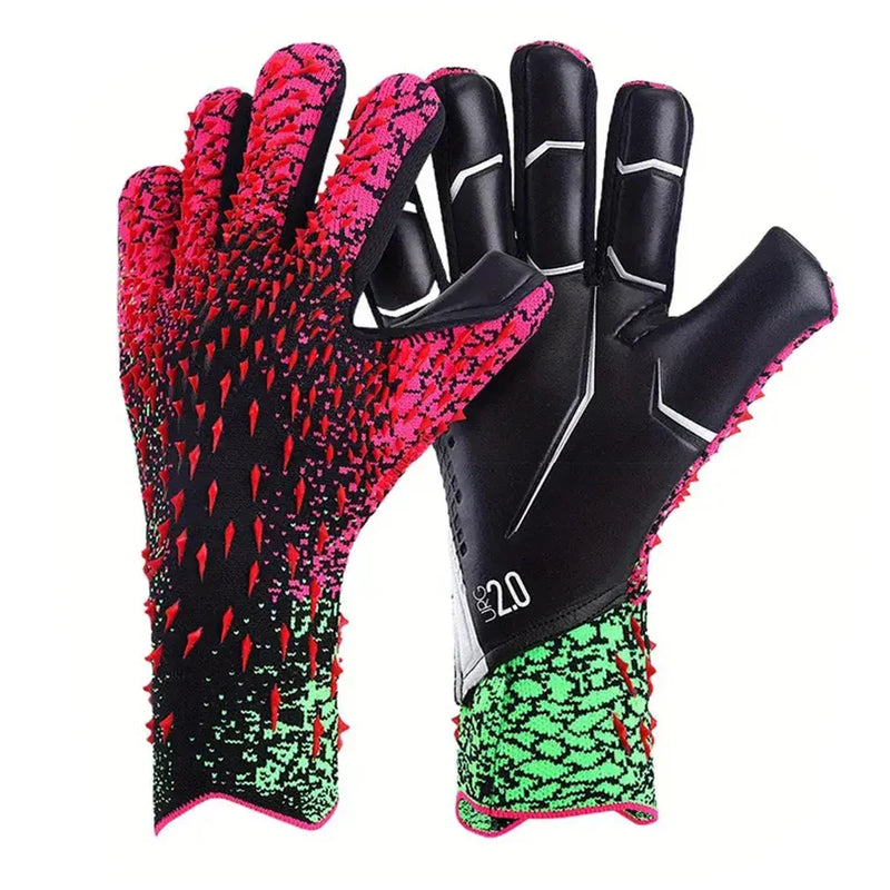 Novas Luvas de Goleiro Profissionais – Látex Reforçado, Proteção Máxima e Performance de Elite para Adultos e Jovens!