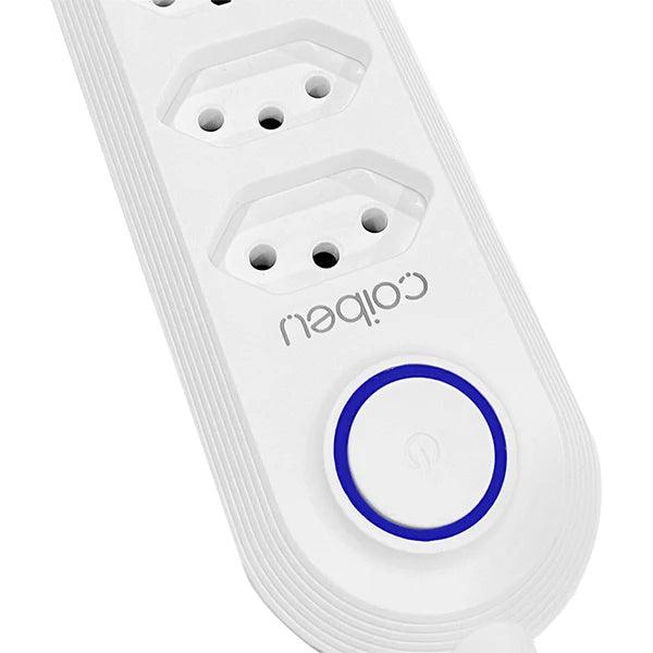 Mais Tomadas, Menos Bagunça – Extensão Elétrica Retrátil com USB e Proteção Inteligente!