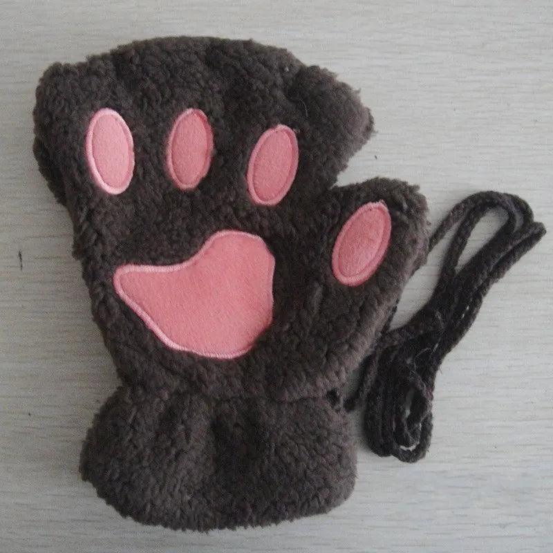 As Luvas Mais Fofas do Inverno: Estilo Pata de Gato, Quentinhas, Divertidas e Perfeitas Para Quem Ama Fantasia!