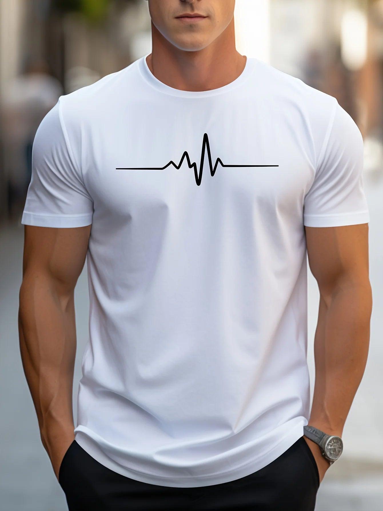 Camiseta Masculina 100% Algodão – Estampa Criativa, Confortável e Leve para usar onde quiser