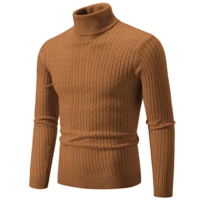 Suéter Masculino Gola Alta – Estilo Inverno com Elegância, Conforto e Aquece de Verdade