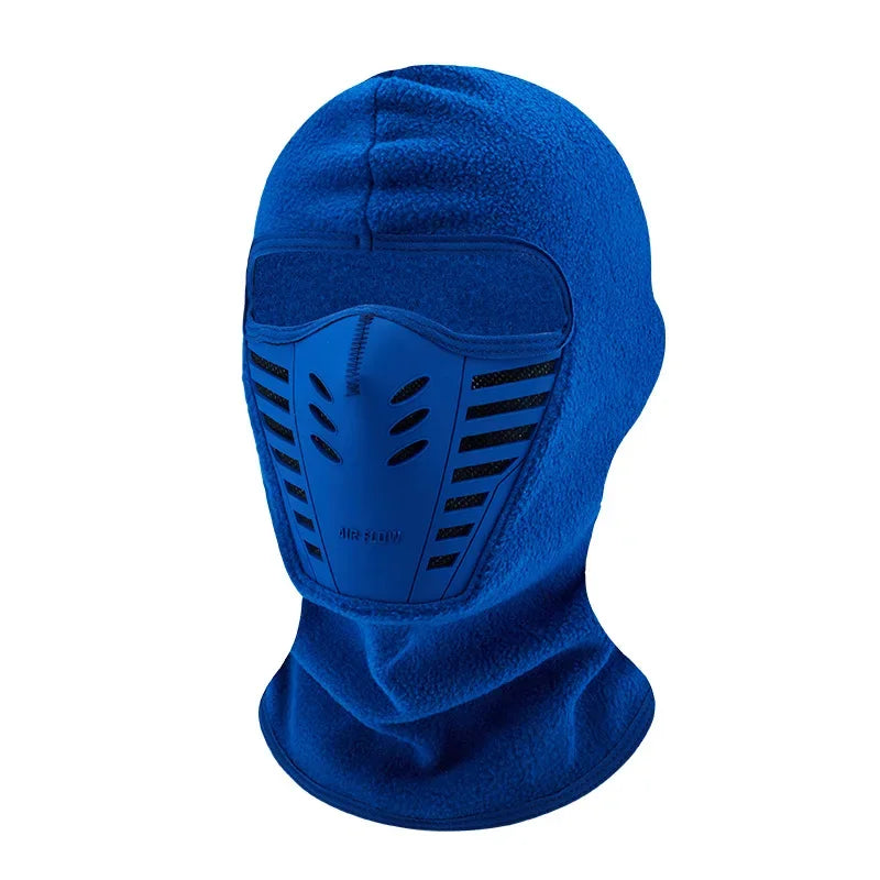 Balaclava Térmica de Lã – Proteção Total Contra Frio, Vento e Poeira para Motociclismo, Esqui e Aventuras de Inverno