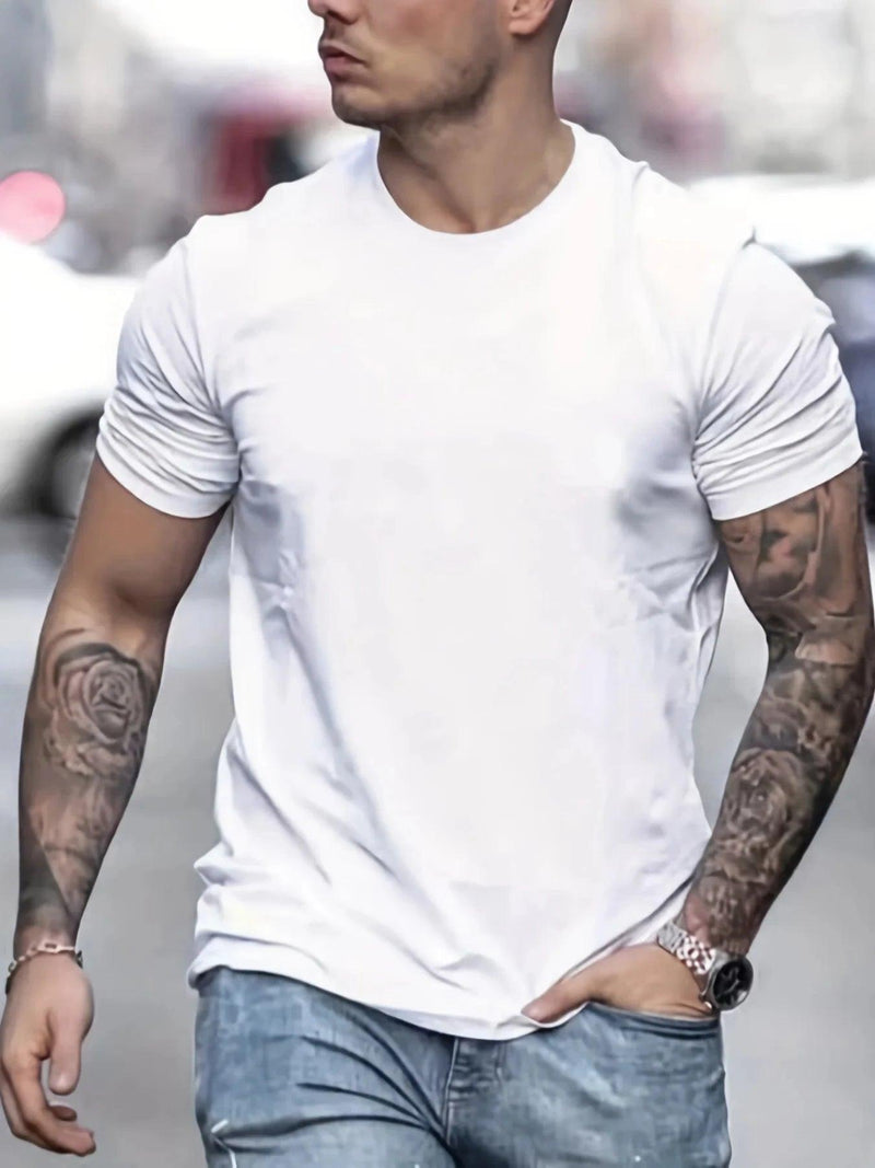 Camiseta Masculina 100% Algodão – Estampa de Pássaro Estilosa, Leve e  Conforto Total