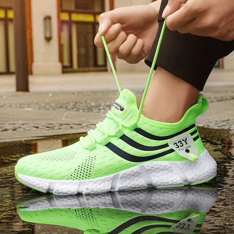 Conforto que Respira – Tênis Masculinos e Femininos Leves, Clássicos e Perfeitos para Corrida, Caminhada e Aventuras ao Ar Livre!